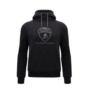 Official Lamborghini Squadra Corse SC63 Hypercar Hoodie Team Wear Macron XL